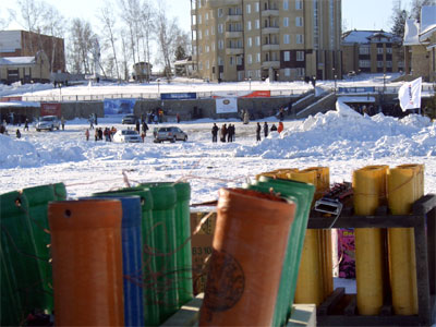 Готовится фейерверк