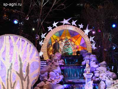 Специалисты СП Агни готовят сцену